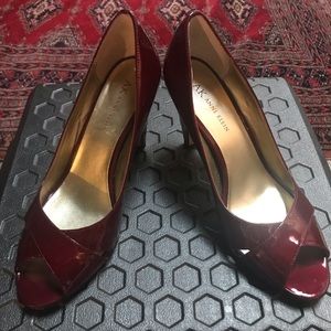 Anne Klein Peep-Toe Pumps